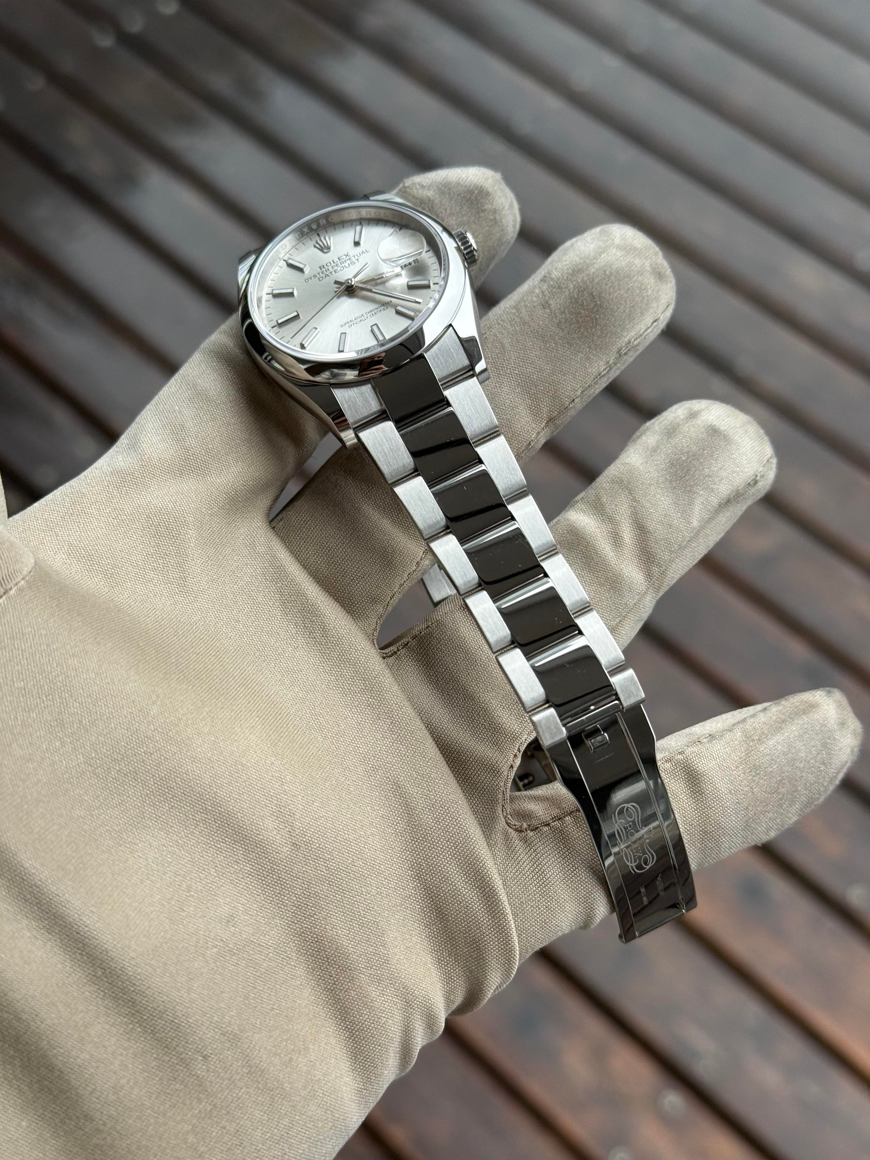WTS] 2025 Rolex Datejust 36 Stainless Steel Silver Stick Dial