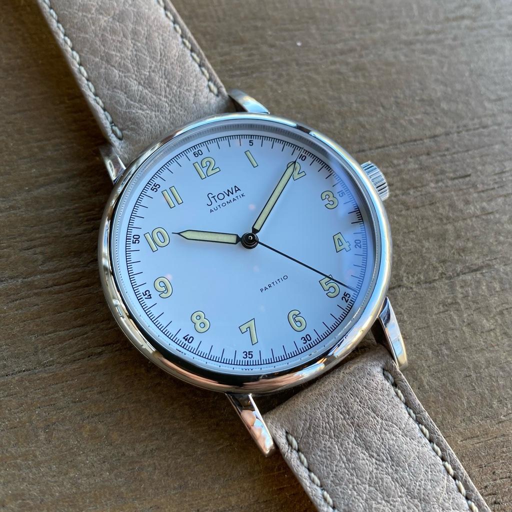 FS: Stowa Partitio white automatic $550 shipped | WatchCharts