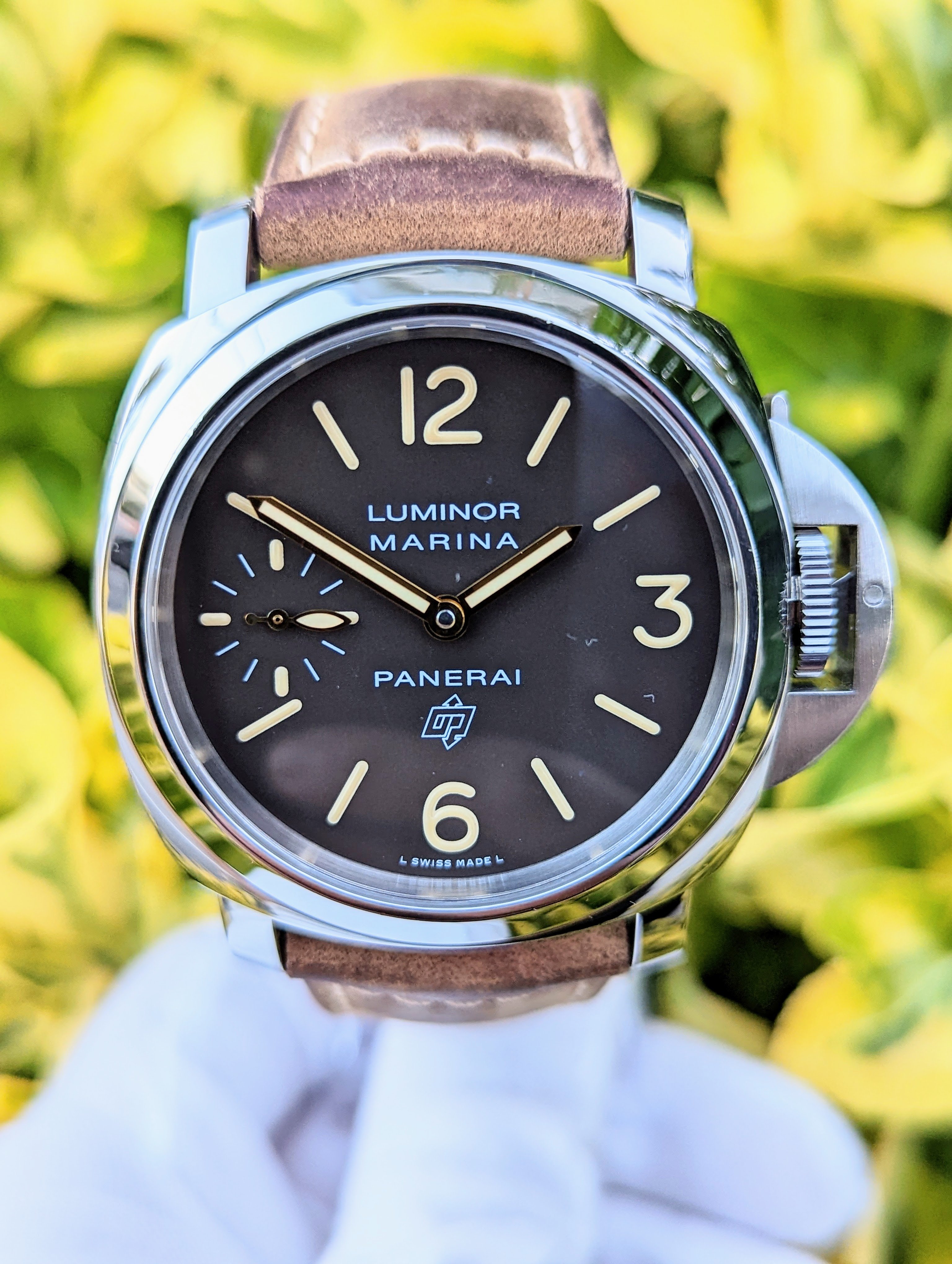 4 200 USD FS Panerai Luminor PAM 632 Brown Leather Complete Box