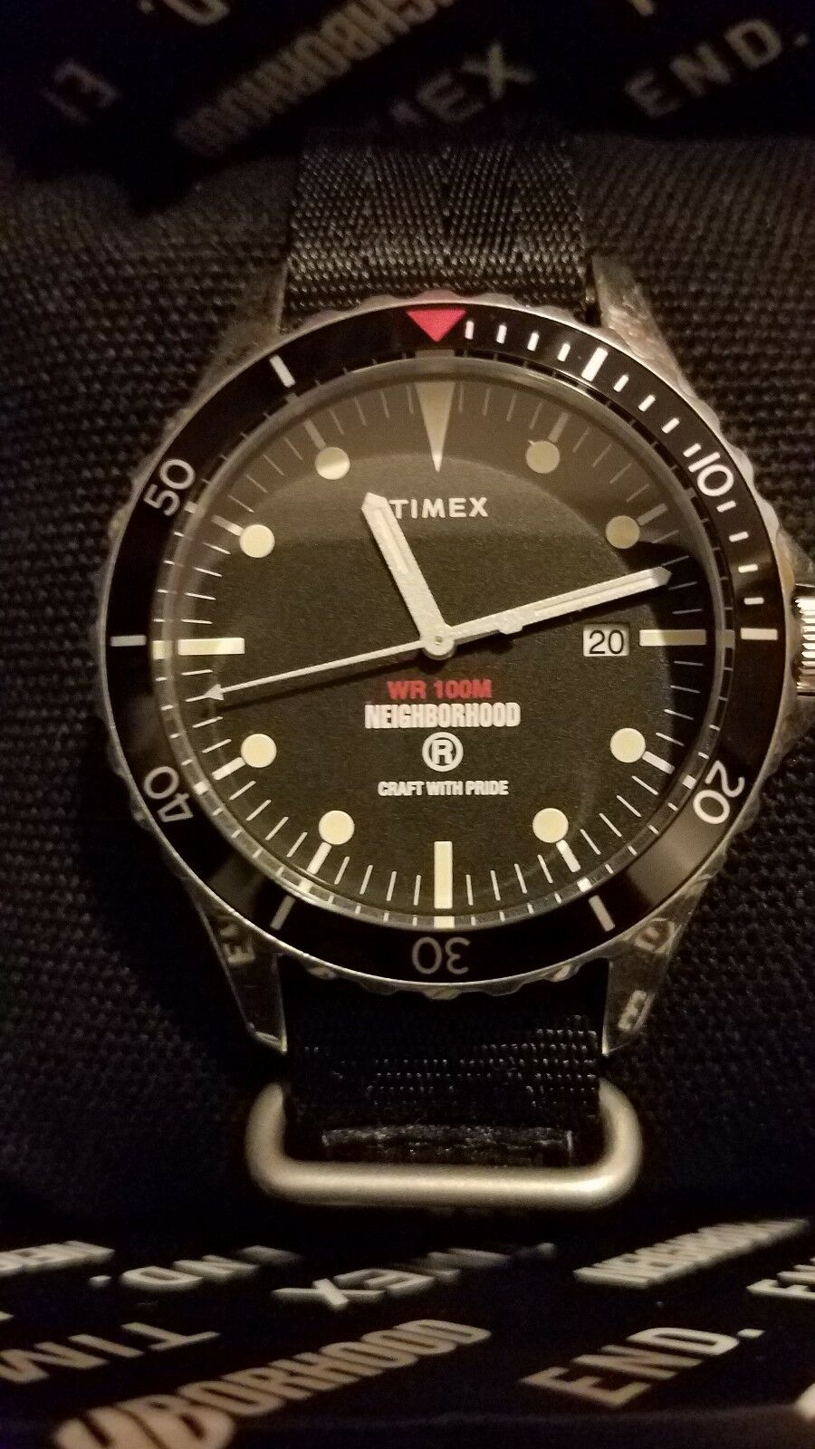 END X TIMEX X NEIGHBORHOOD 18004 WATCH Limited edition