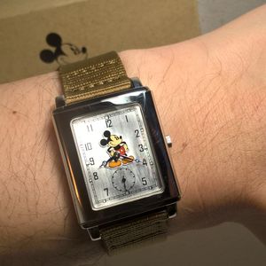 ALBA ディズニーリミテッドコレクション1999 ミッキー レベルソ　稼働 ALBA ディズニーリミテッドコレクション1999 ミッキー レベルソ