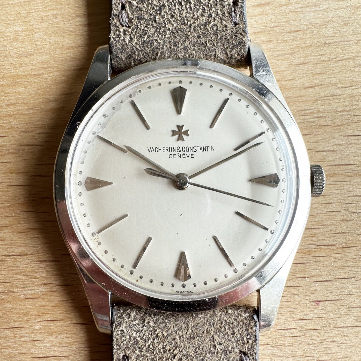 3 700 USD WTS 18k White Gold Vacheron Constantin with caliber