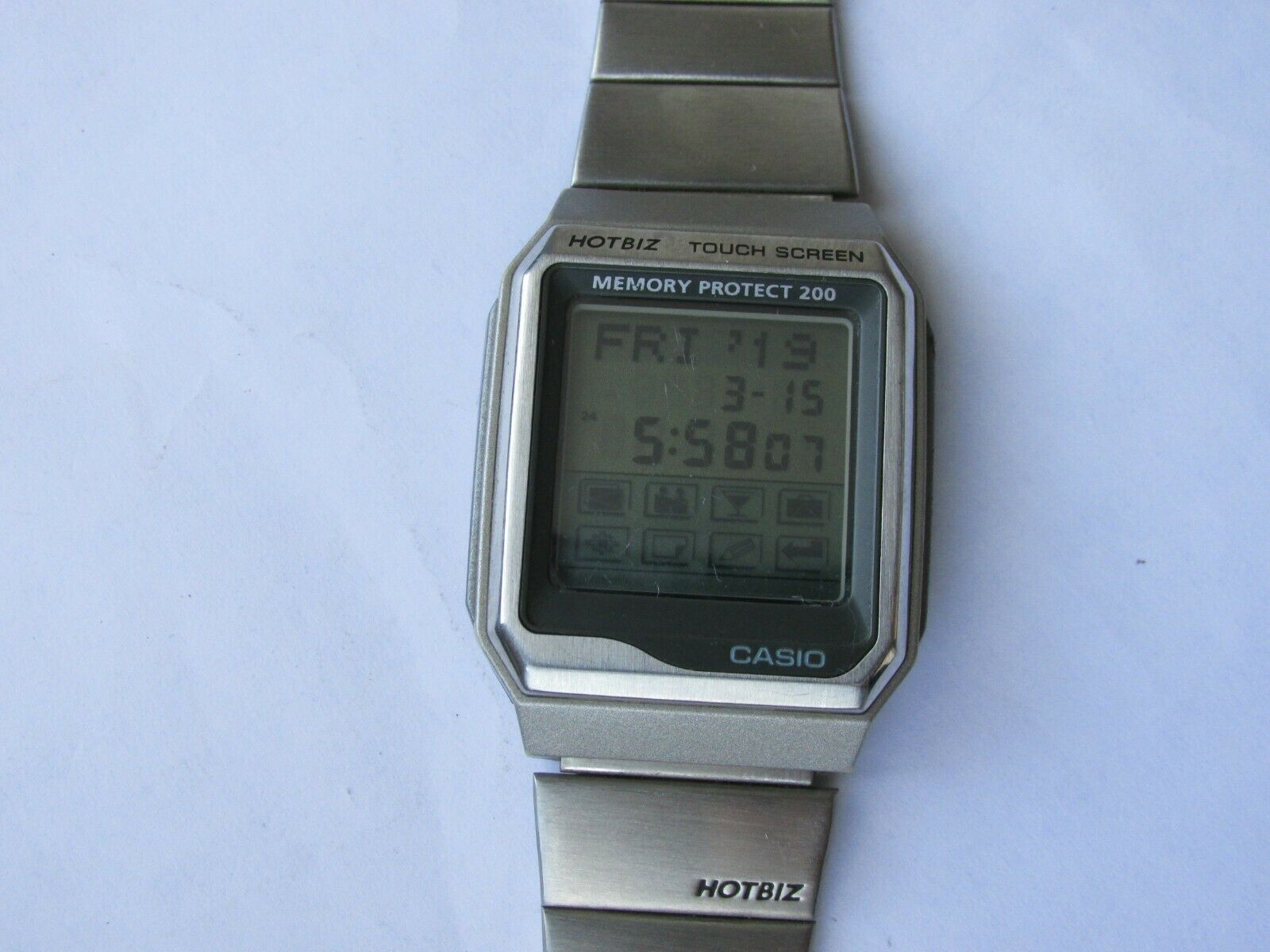 casio hotbiz touch screen