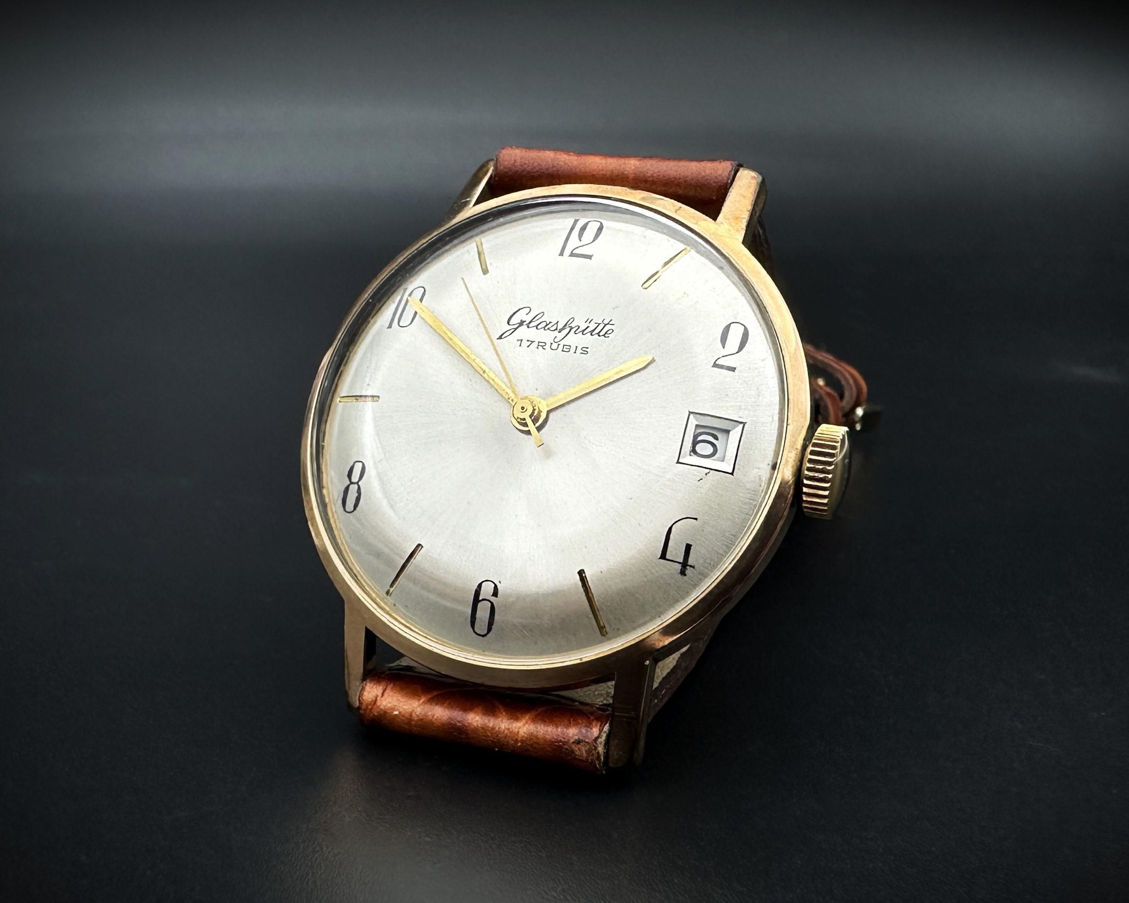 Glashutte 17 outlet rubis watch