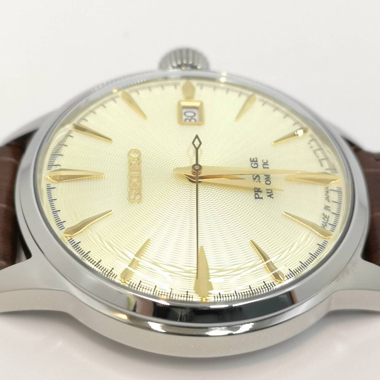 SEIKO PRESAGE SARY109 White Mechanical Automatic Men s Watch New