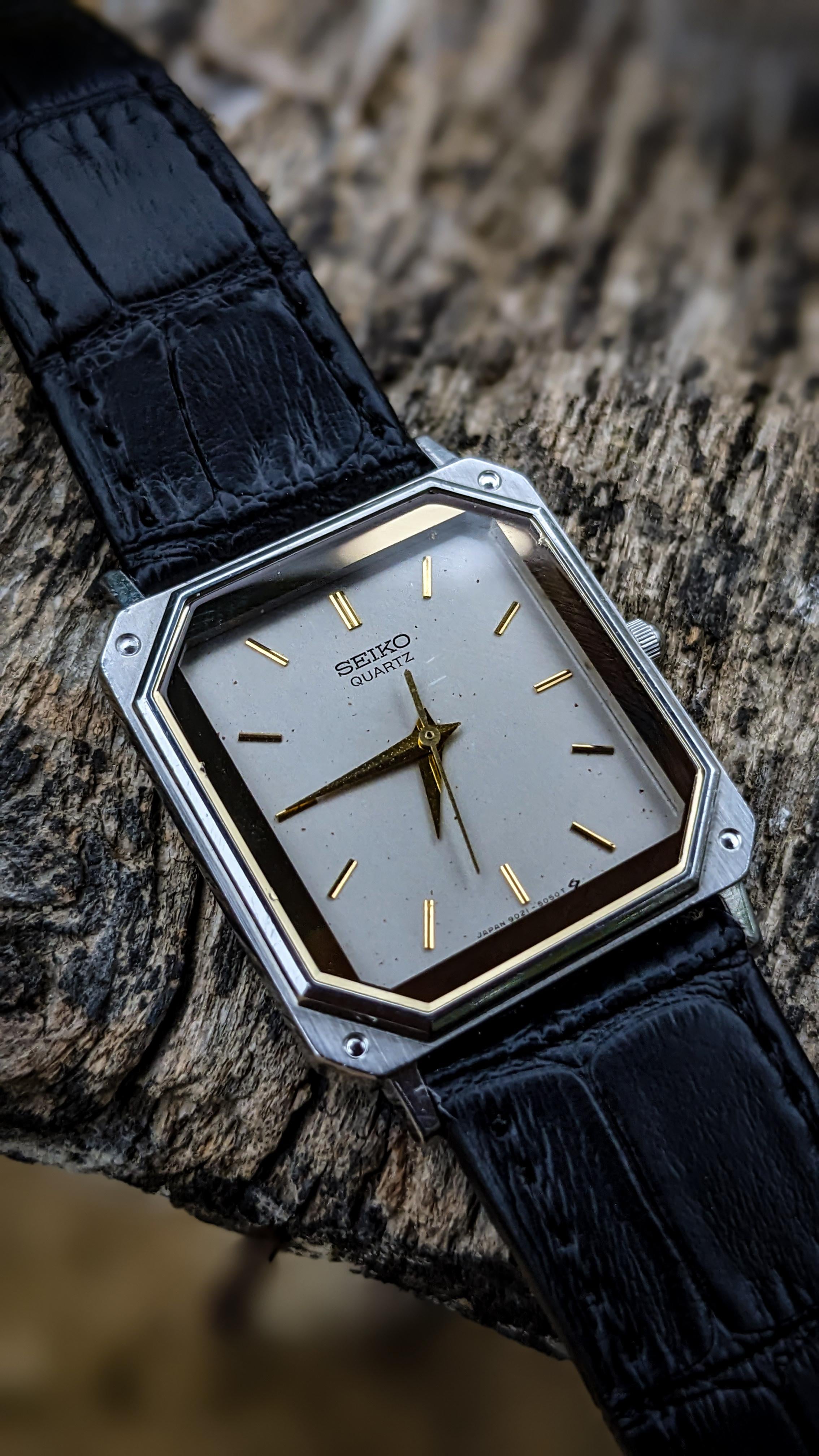 Seiko – Vintage - セイコー First 9021-504A Quartz 80s