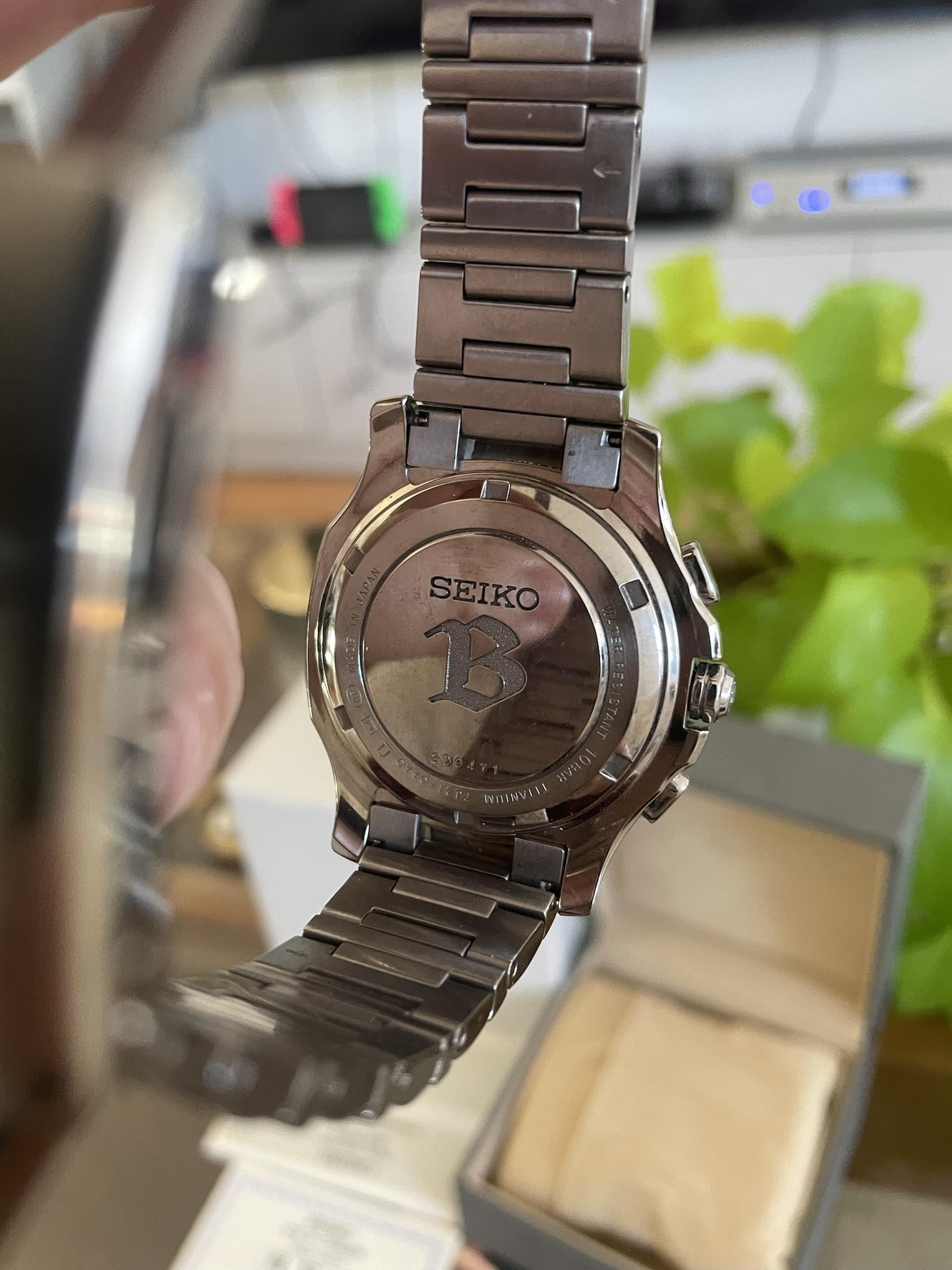 Repost* Discounted to move -[WTS] Seiko Brightz SAGJ003 - Titanium