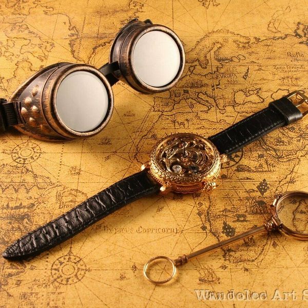 Vintage Mens Wristwatch Skeleton Men's Watch Louis Ulysse Chopard LUC ...