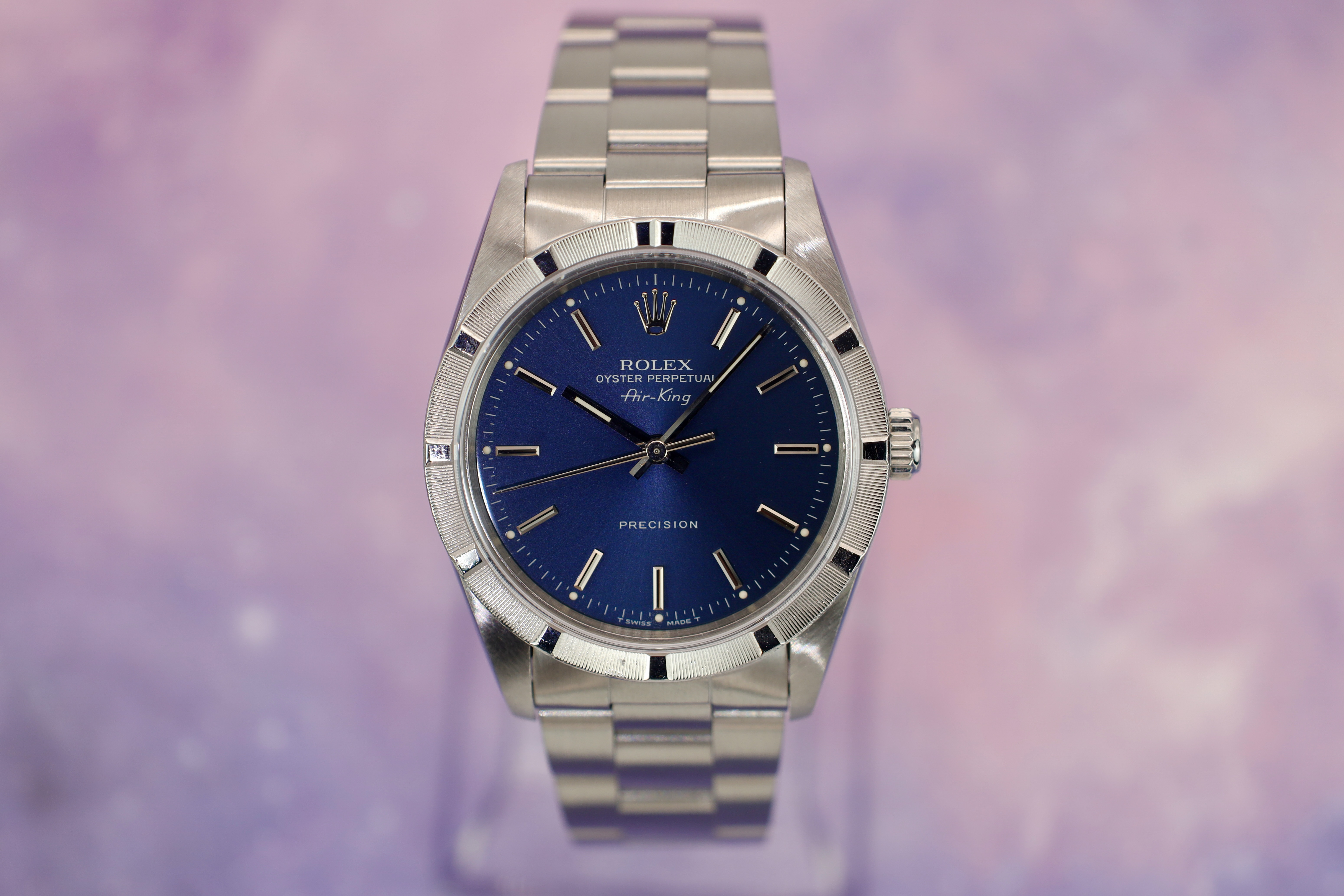 [WTS] 1994 Rolex Air-King Ref. 14010 | Blue Dial | WatchCharts