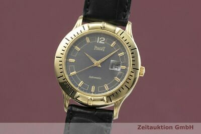 Piaget Polo 18K 0 750 Gold Automatik Herrenuhr Datum Ref. 24010