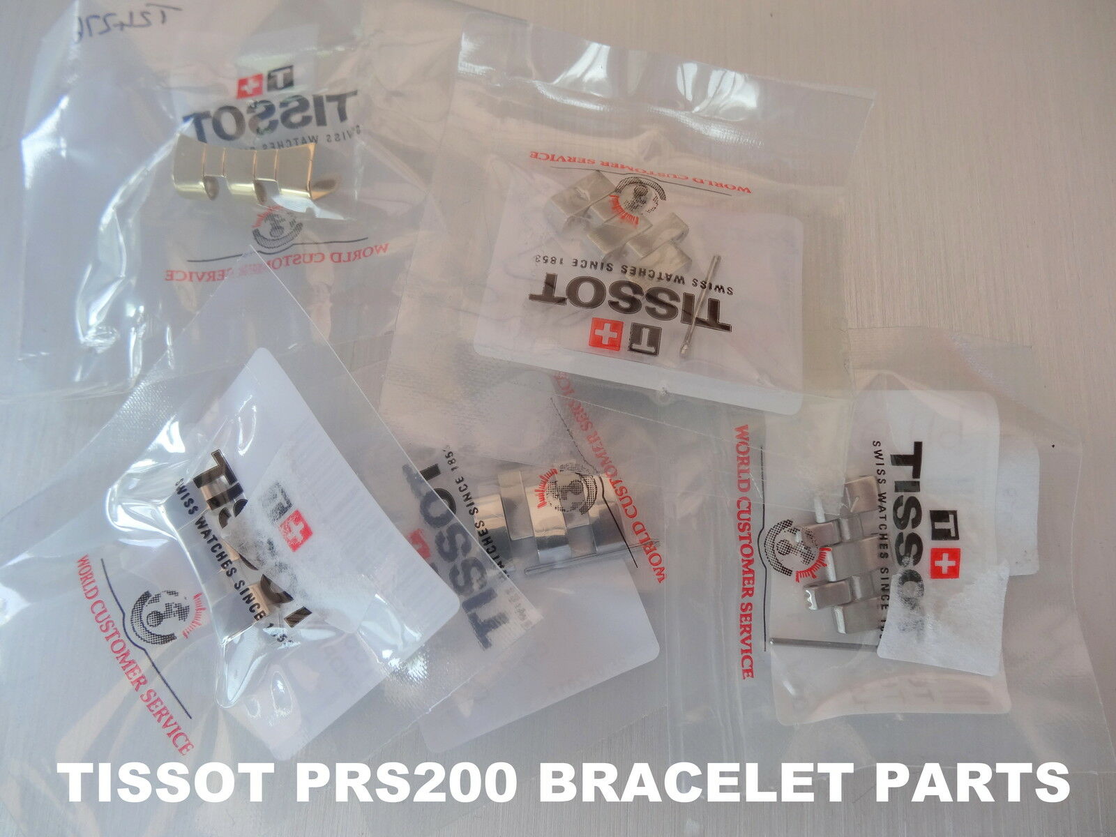 ORIGINAL TISSOT PRC 200 PRC200 BRACELET PARTS LINK PIN END LINK