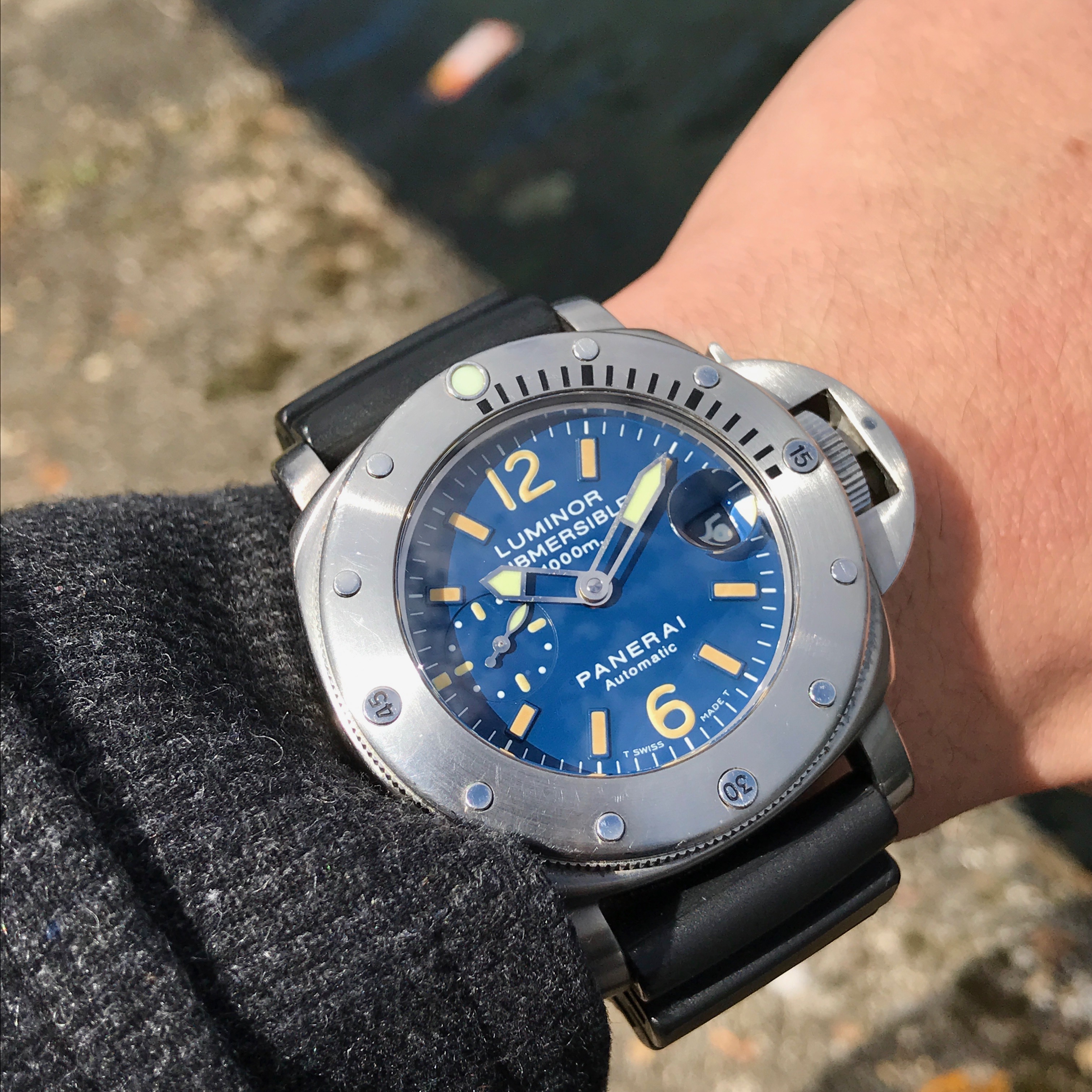 FOR SALE Panerai Luminor Submersible PAM00087 1000m La Bomba