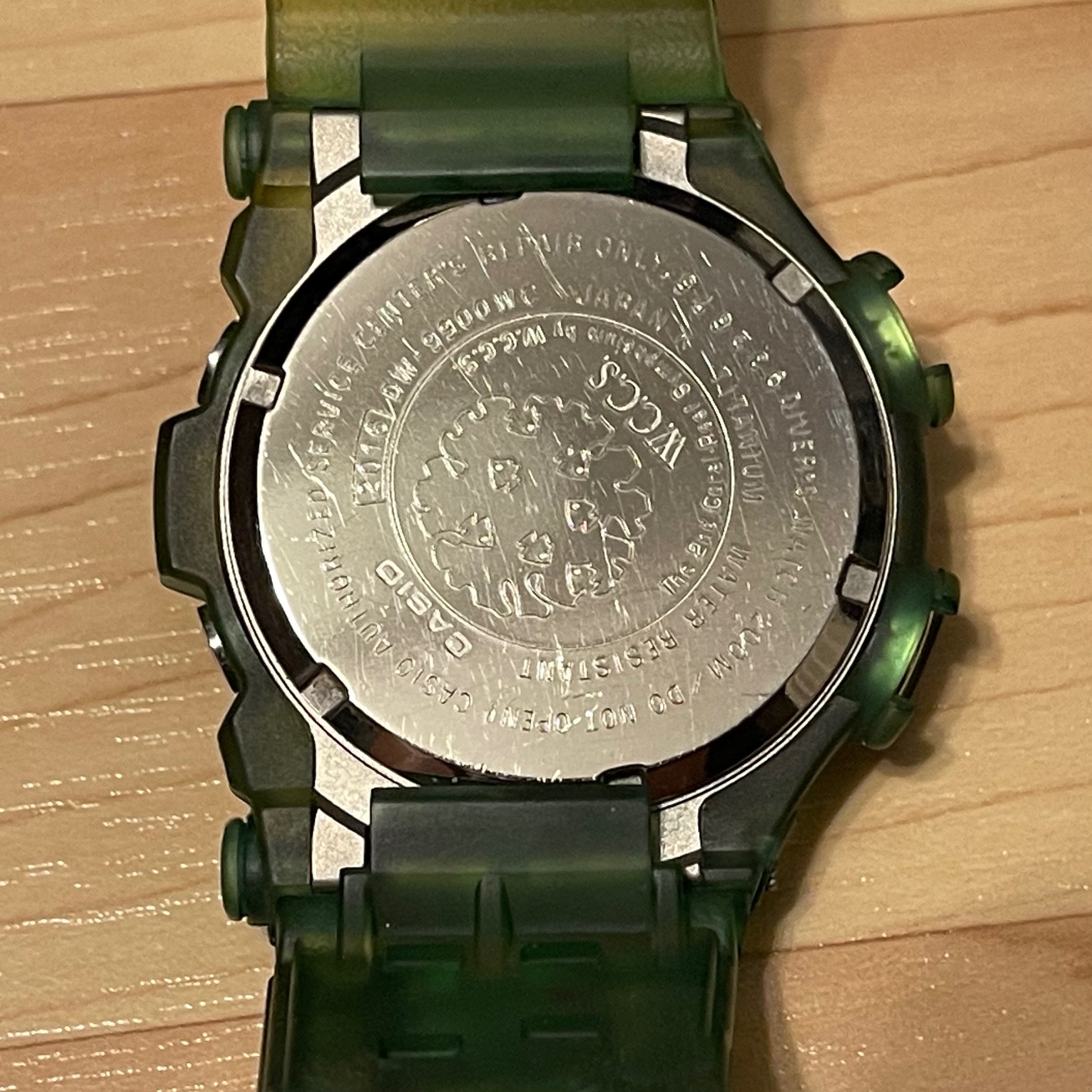 WTS] Casio G-Shock DW-9900WC-1T WCCS Kermit Green Titanium Frogman