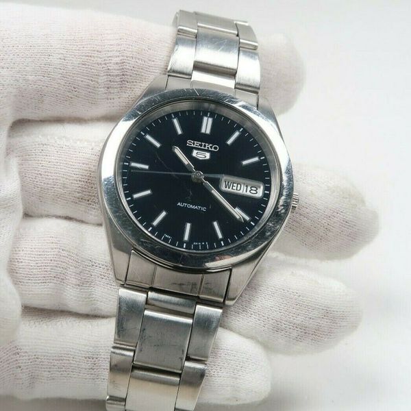 SEIKO 5 7S26-0420 AUTOMATIC STAINLESS Mens Watch Japan | WatchCharts  Marketplace