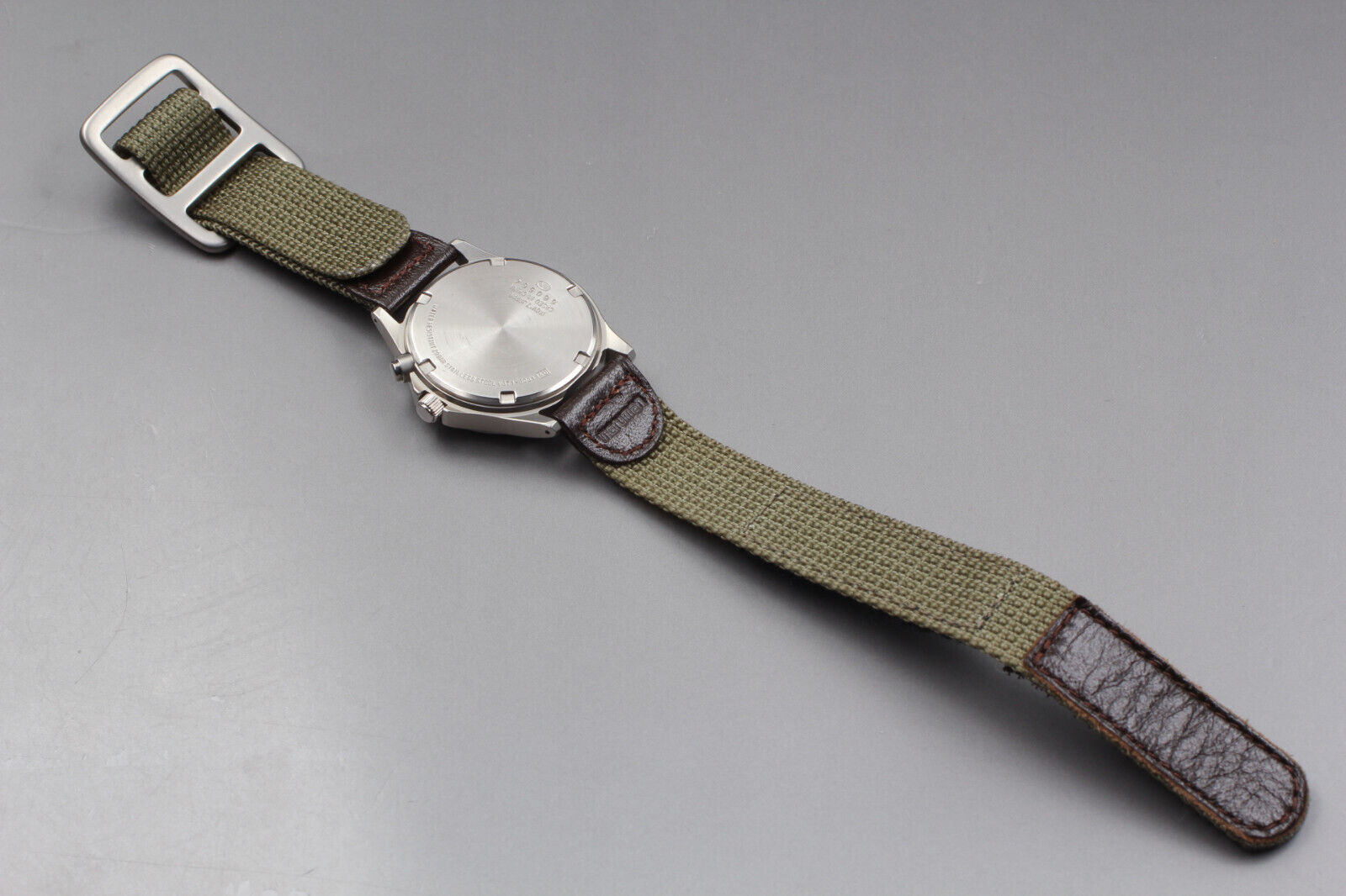 NEAR MINT] SEIKO ALBA V671-6001 FIELD GEAR Military Watch Quartz 