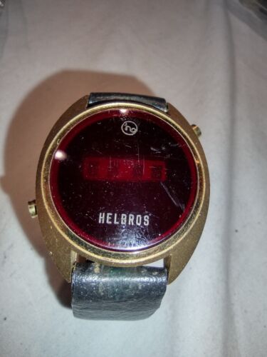 Helbros best sale digital watch