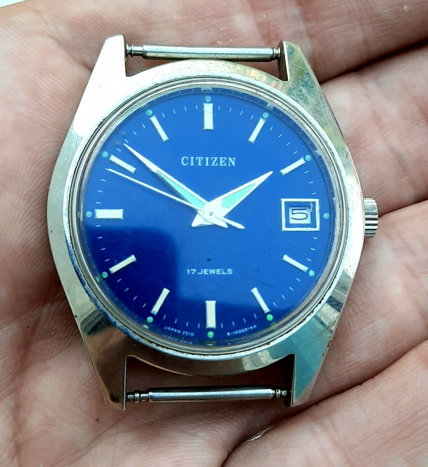 計9点 Citizen 2510 Mens Automatic Vintage Japan Watch parts repair
