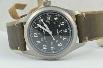 HAMILTON KHAKI H684812 QUARTZ HERREN UHR MEDIUM SIZE 38MM HAMILTON KHAKI H684812 QUARTZ HERREN UHR MEDIUM SIZE 38MM