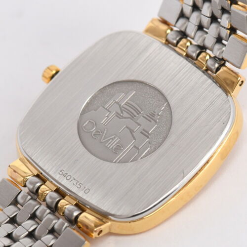 OMEGA De Ville メンズ腕時計 1451/439 OMEGA オメガ DE VILLEデビル 1451/439 スクエア クオーツ