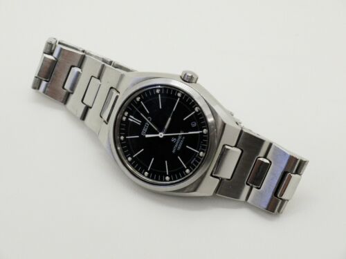SEIKO 7N32-0AG0 Mens Watch Nautilus SUS Antimagnetic Japan