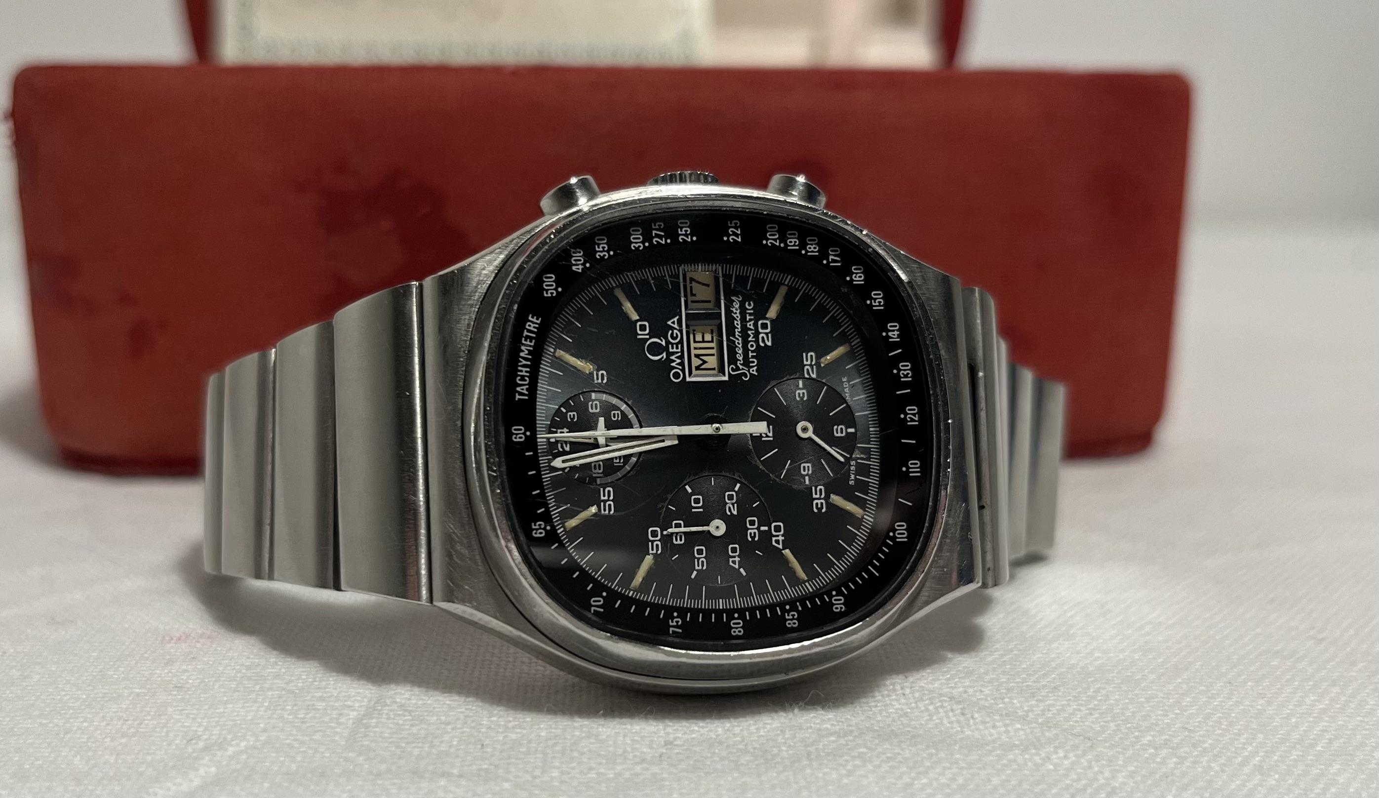 WTS WTT 1979 Omega Speedmaster 176.0014 TV Dial with original