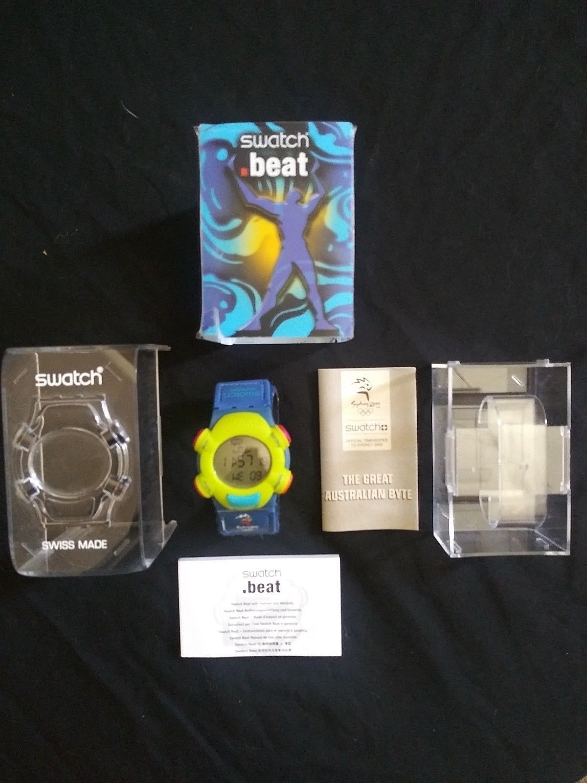 Swatch .beat digital watch Sydney Countdown 2000 | WatchCharts