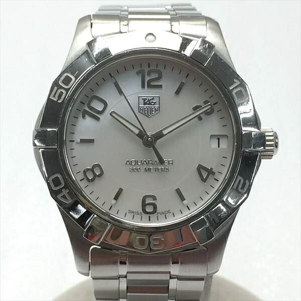 Used] TAG HEUER Tag Heuer Aquaracer WAF1311BA0817 shell dial quartz