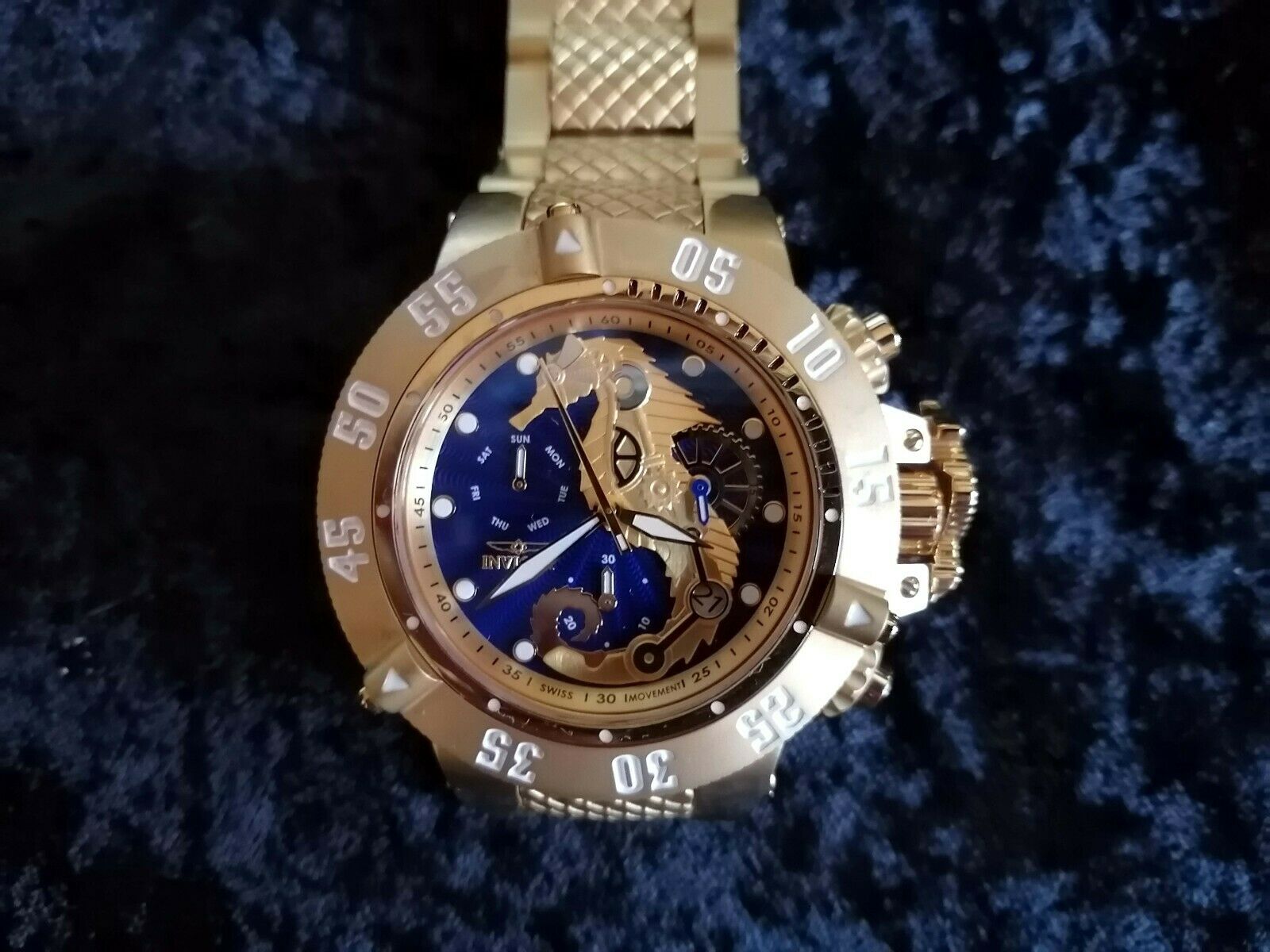 Invicta SubAqua Noma IIIGold Seahorse Watch, Model 26230 | WatchCharts