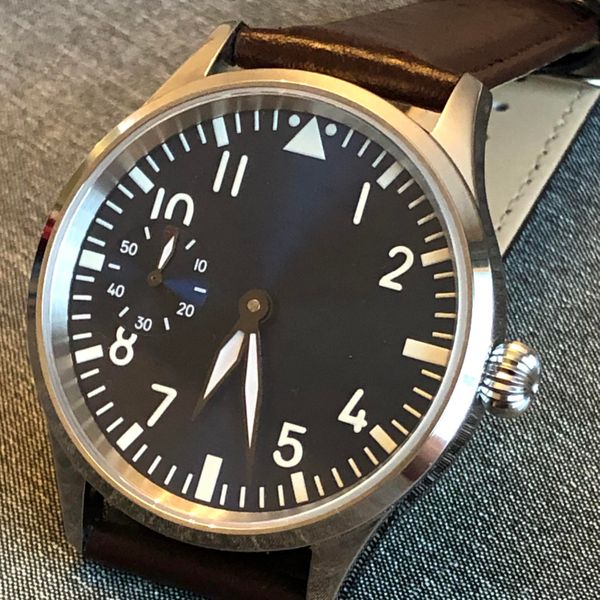 [WTS] Aero ETA 64971 pocket watch conversion (original case and dial