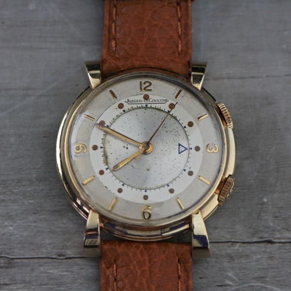 Jaeger LeCoultre 1952 Memovox Ref 3155 Gold Plated Manual Wind Swiss ...