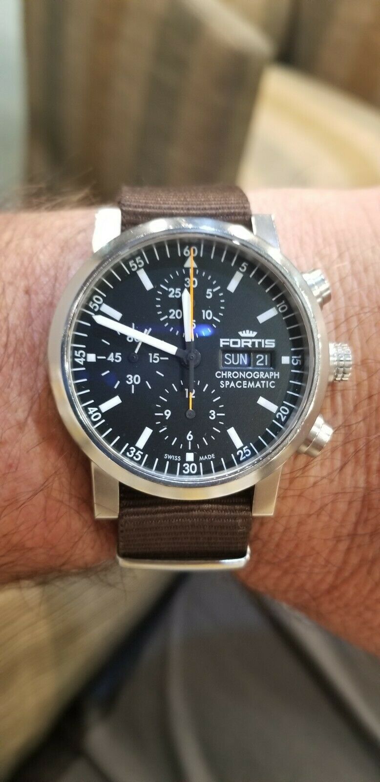 Fortis 2024 spacematic chronograph