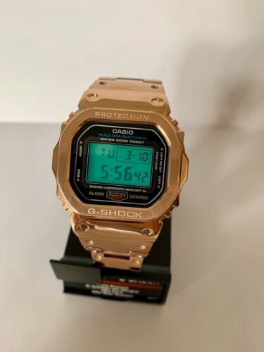 Rose Gold DW5600 Casio G-Shock Full Metal Square | WatchCharts
