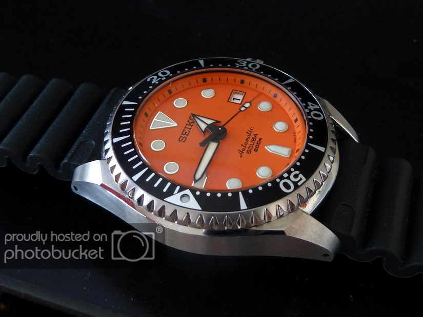 Seiko shogun outlet orange