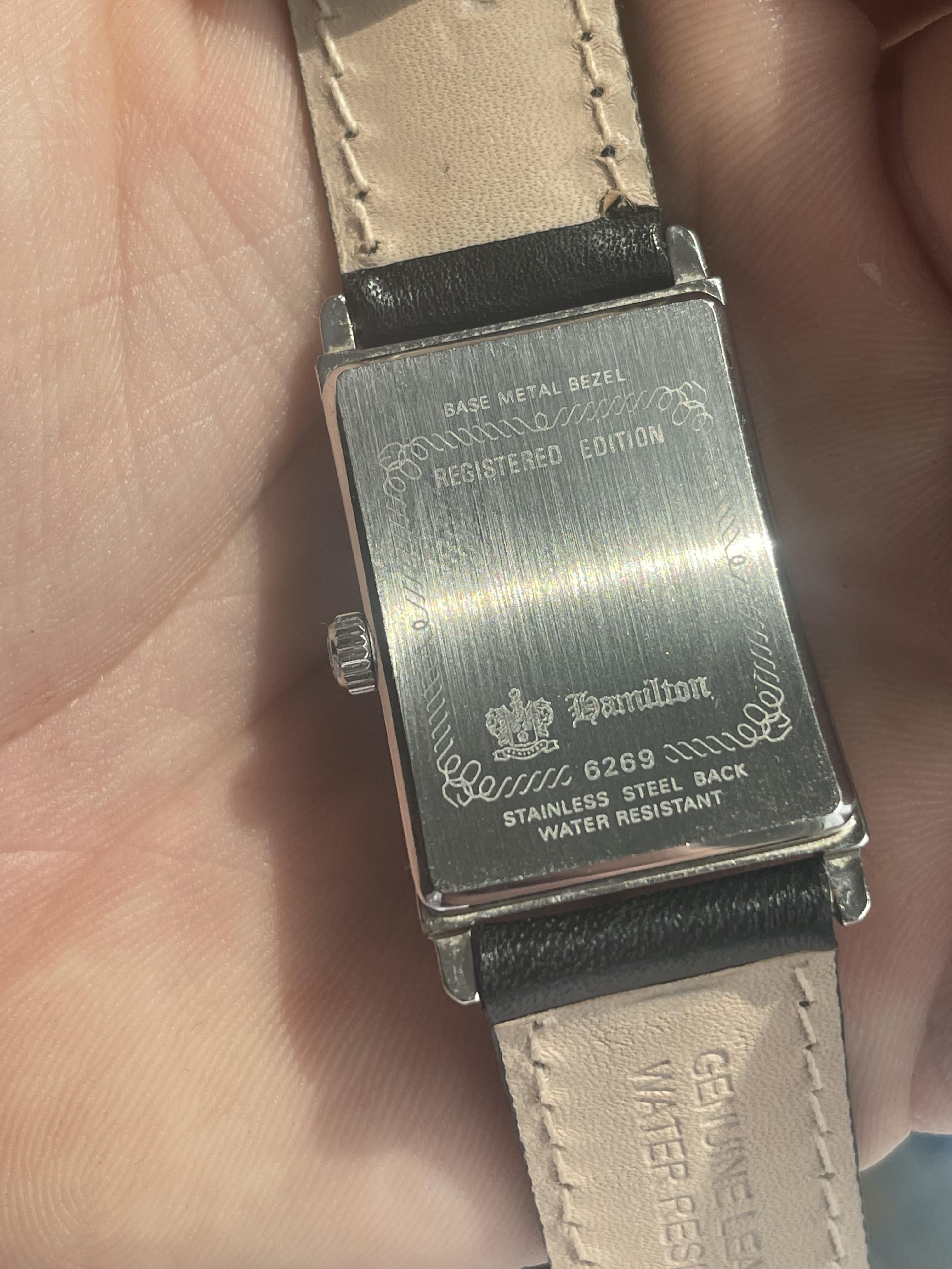 WTS] Hamilton REF: 6269 - Registered Edition | WatchCharts Marketplace