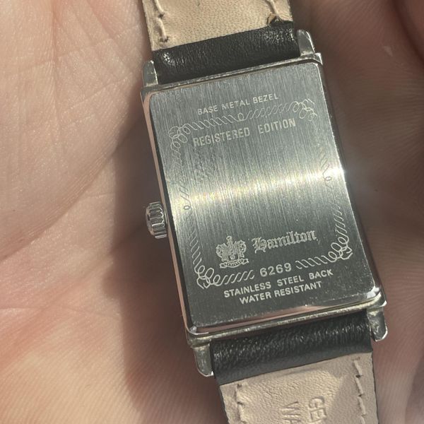 [WTS] Hamilton REF: 6269 - Registered Edition | WatchCharts Marketplace