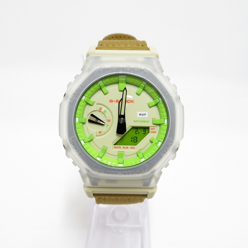 G-SHOCK HUF コラボレーションモデル GA-2100HUF-5AJR-