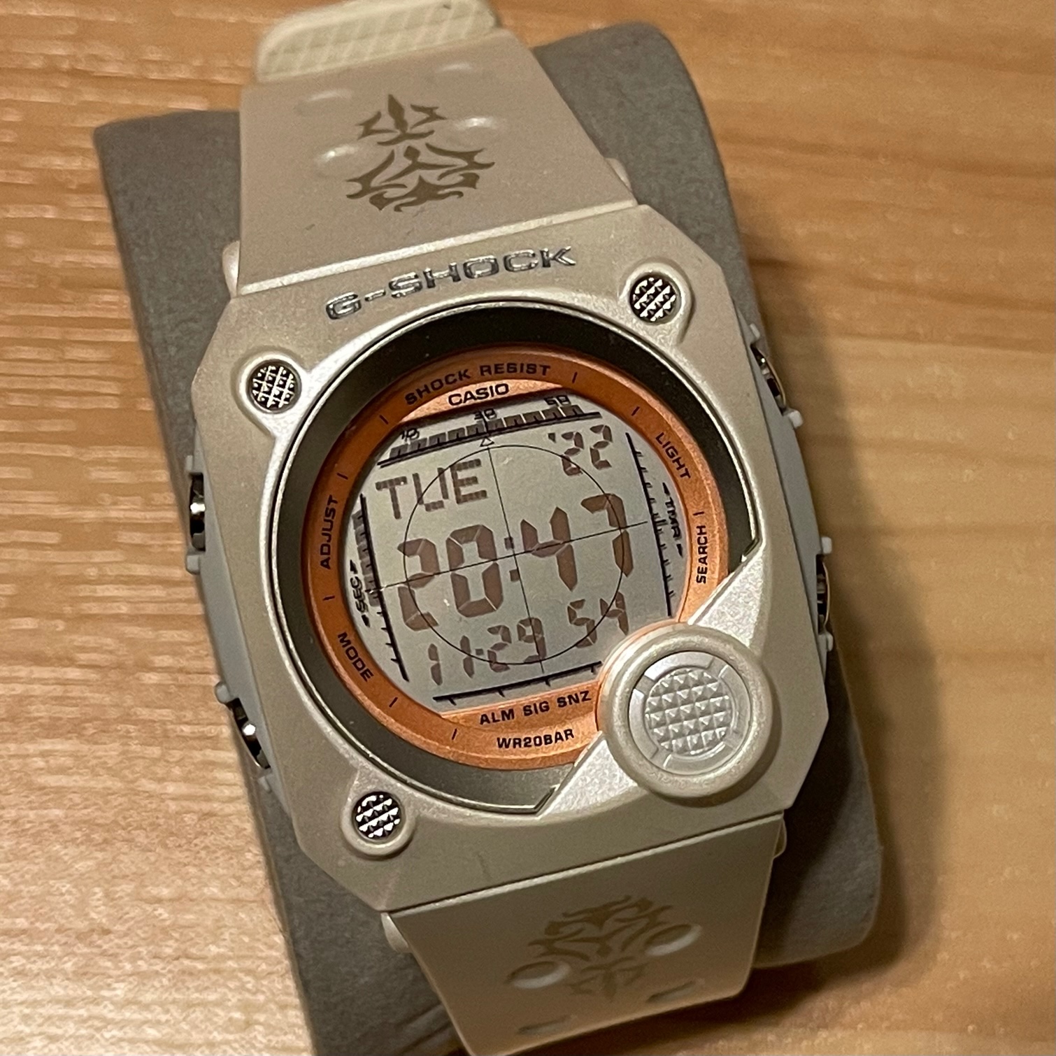 WTS] Casio G-Shock G8000F-7 “Sniper” Silver Rose Gold Mirrored