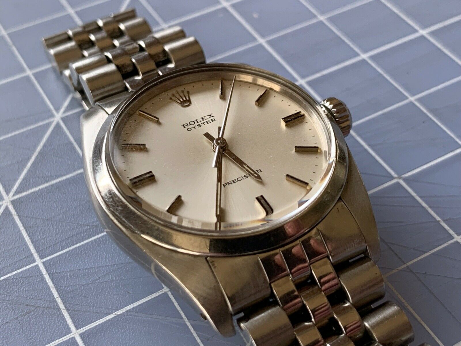 Rolex Oyster Precision 6426 Vintage 1983 Mens Watch with