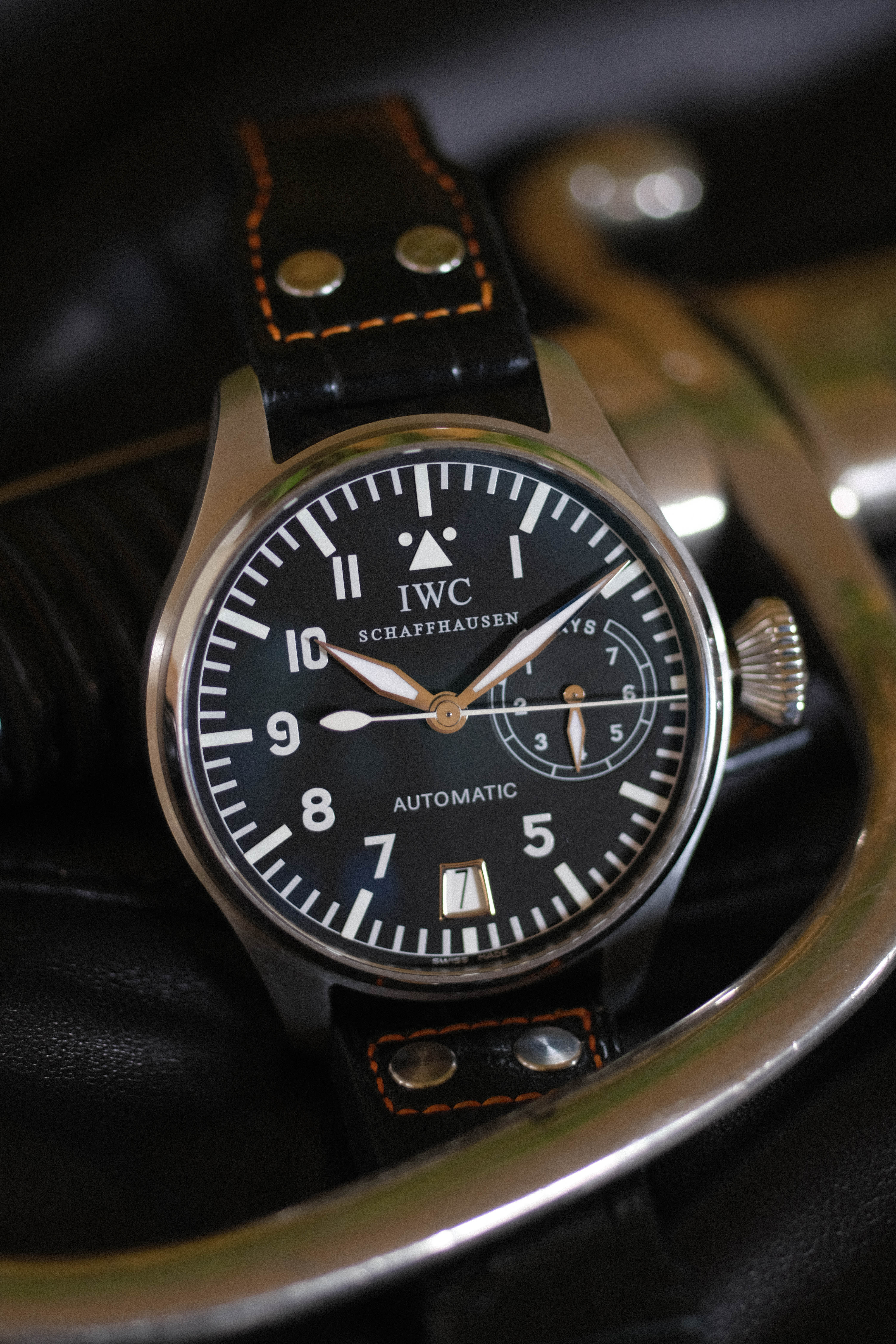 WTS IWC Big Pilot Ref. 5002 Original Fish Crown Full Set w