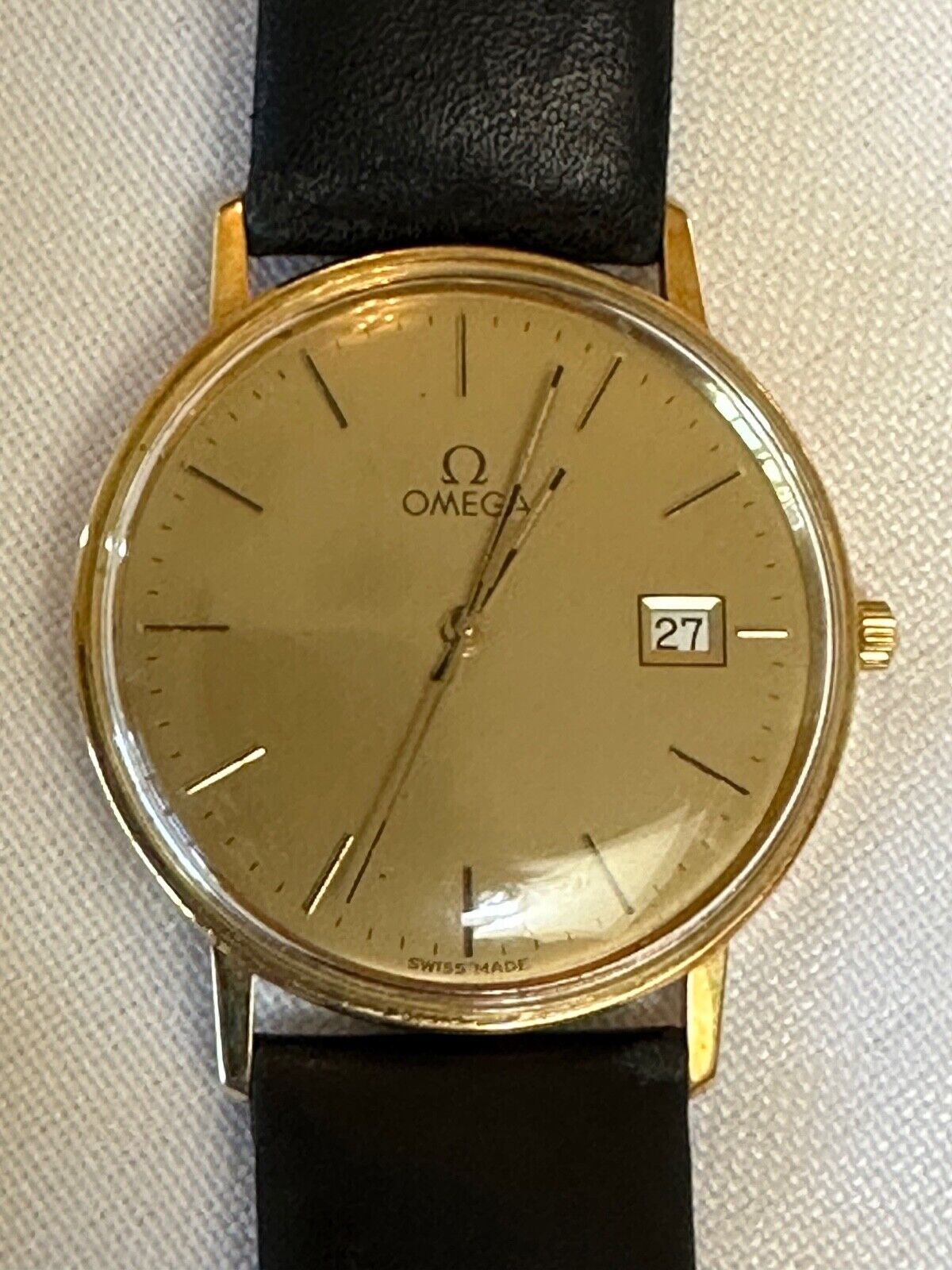 Omega quartz best sale 1430 gold