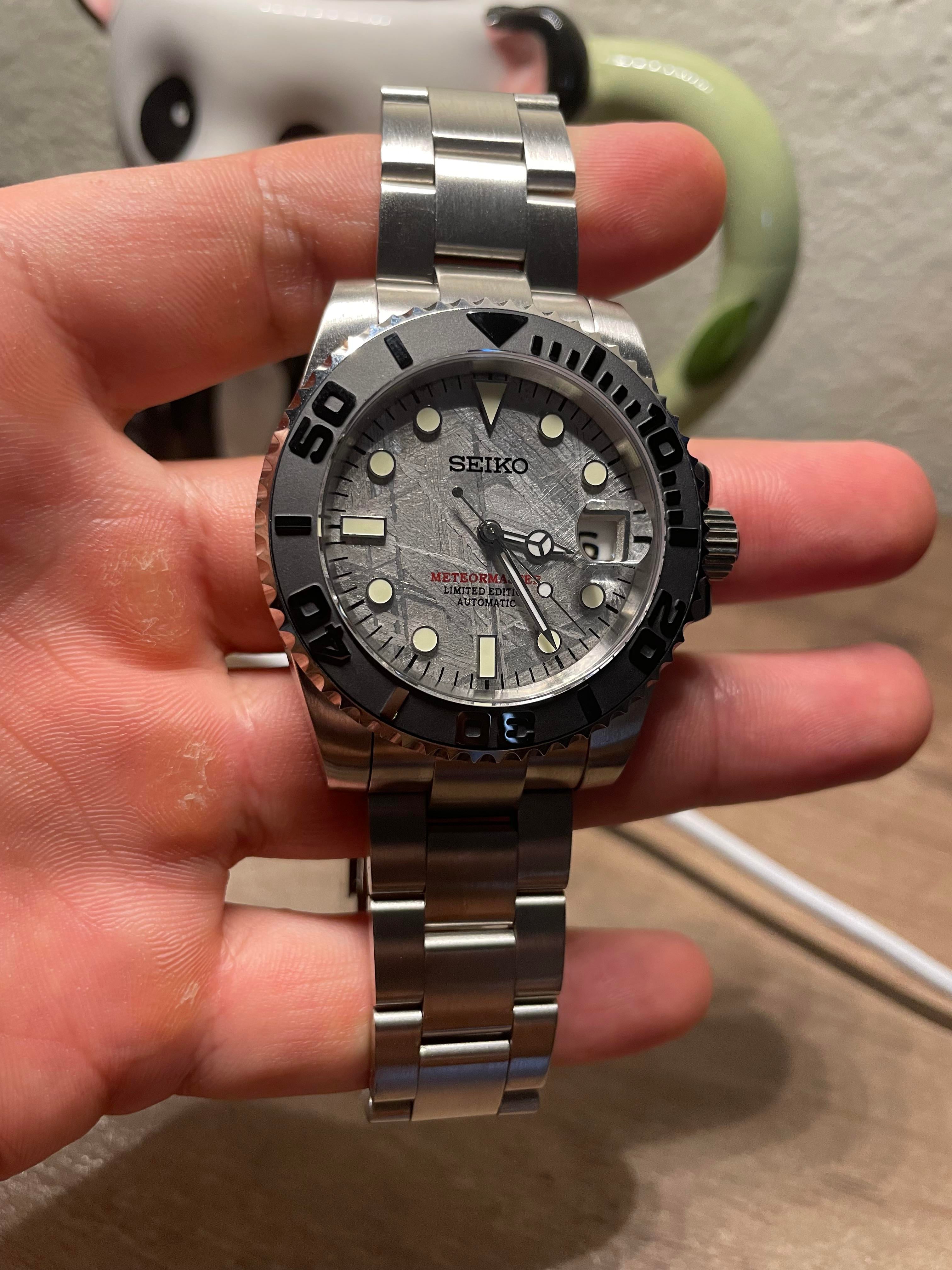 WTS Meteor Yacht Master Seiko MOD. Brand New WatchCharts