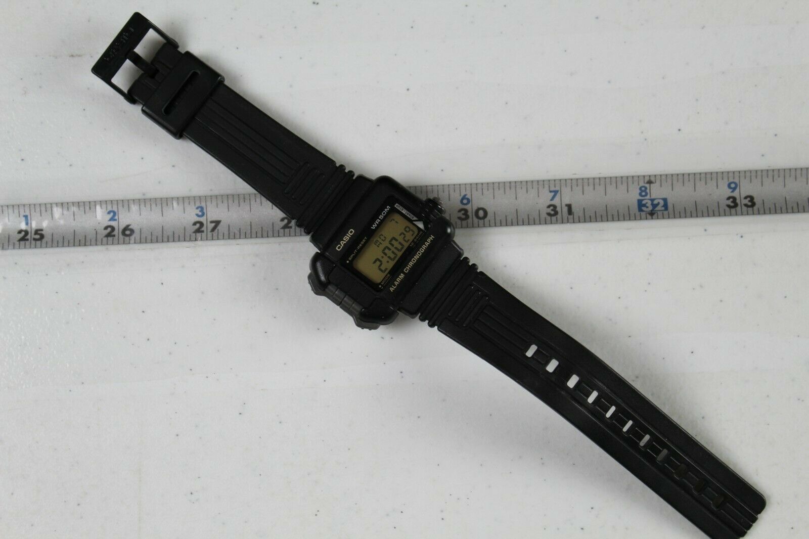 Rare Casio WN-10 1155 Alarm Chrono Watch - Original Band