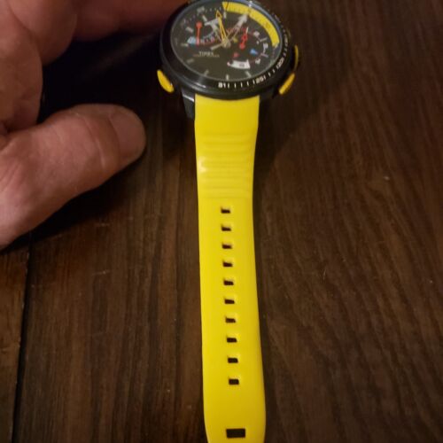 Timex yacht racer yellow hot sale