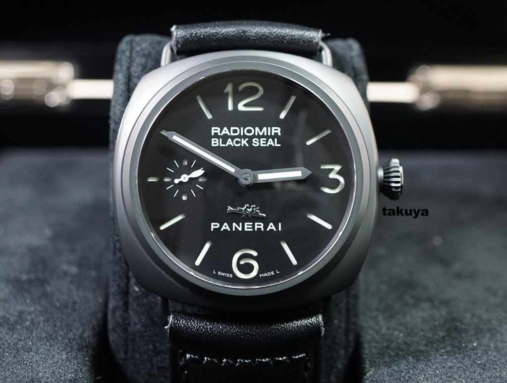 FSOT Panerai PAM 292 J SERIES PIG DIAL RADIOMIR CERAMIC BLACK SEAL