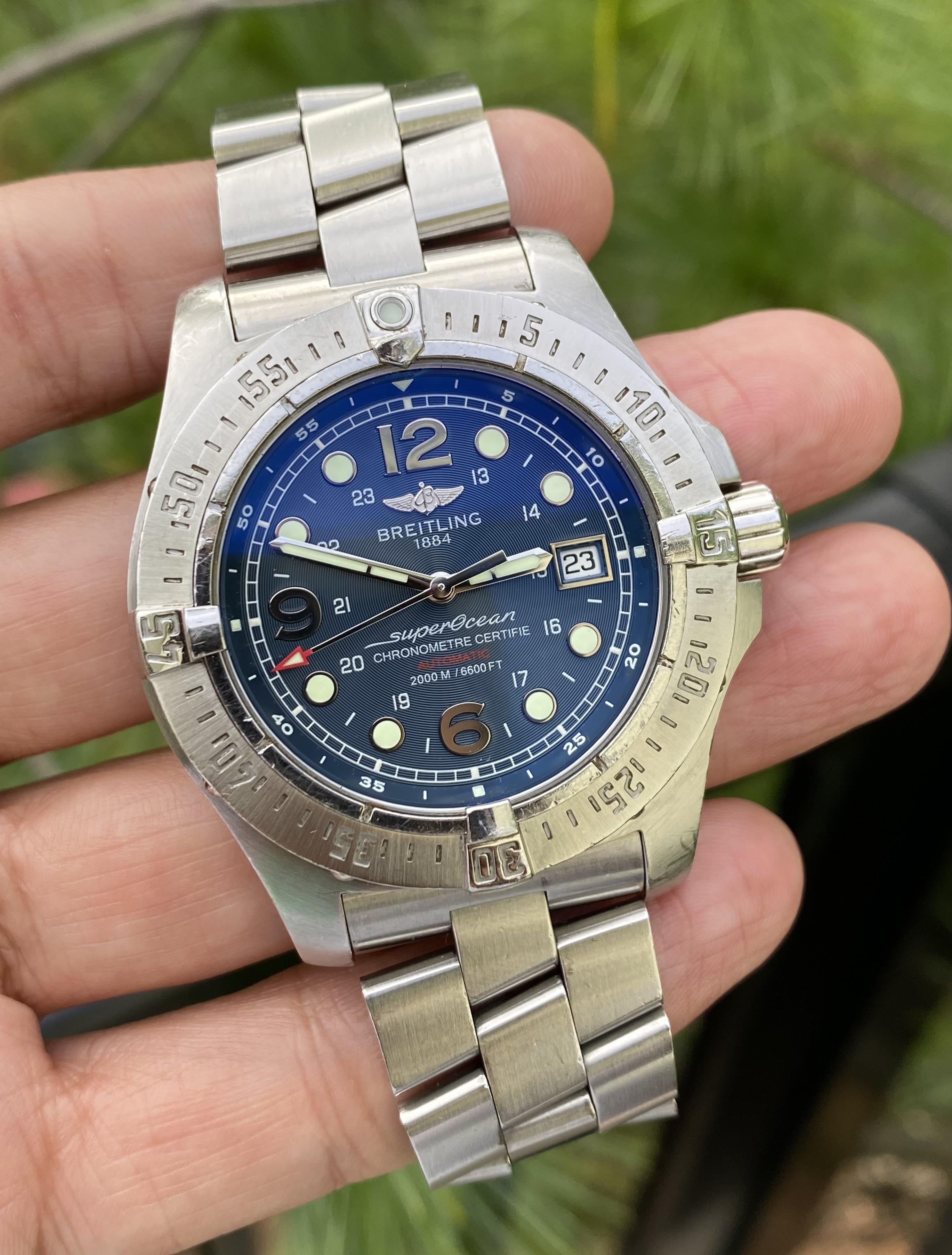 Breitling superocean 2000m new arrivals