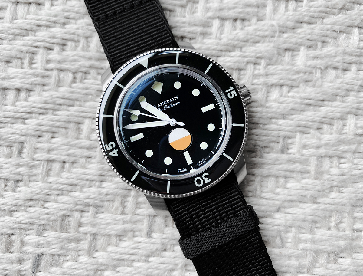 FSOT Blancpain Fifty Fathoms Hodinkee Mil Spec 40.3 mm