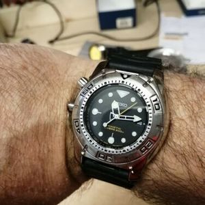 Seiko Big Boss 200m Diver Kinetic Watch SKA293 new capacitor fitted |  WatchCharts