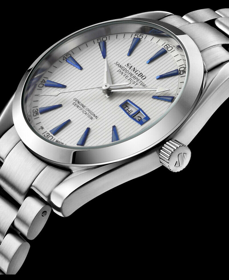 Sangdo Datejust Automatic Fluted Bezel #RC5760 – RiverCity Jewels