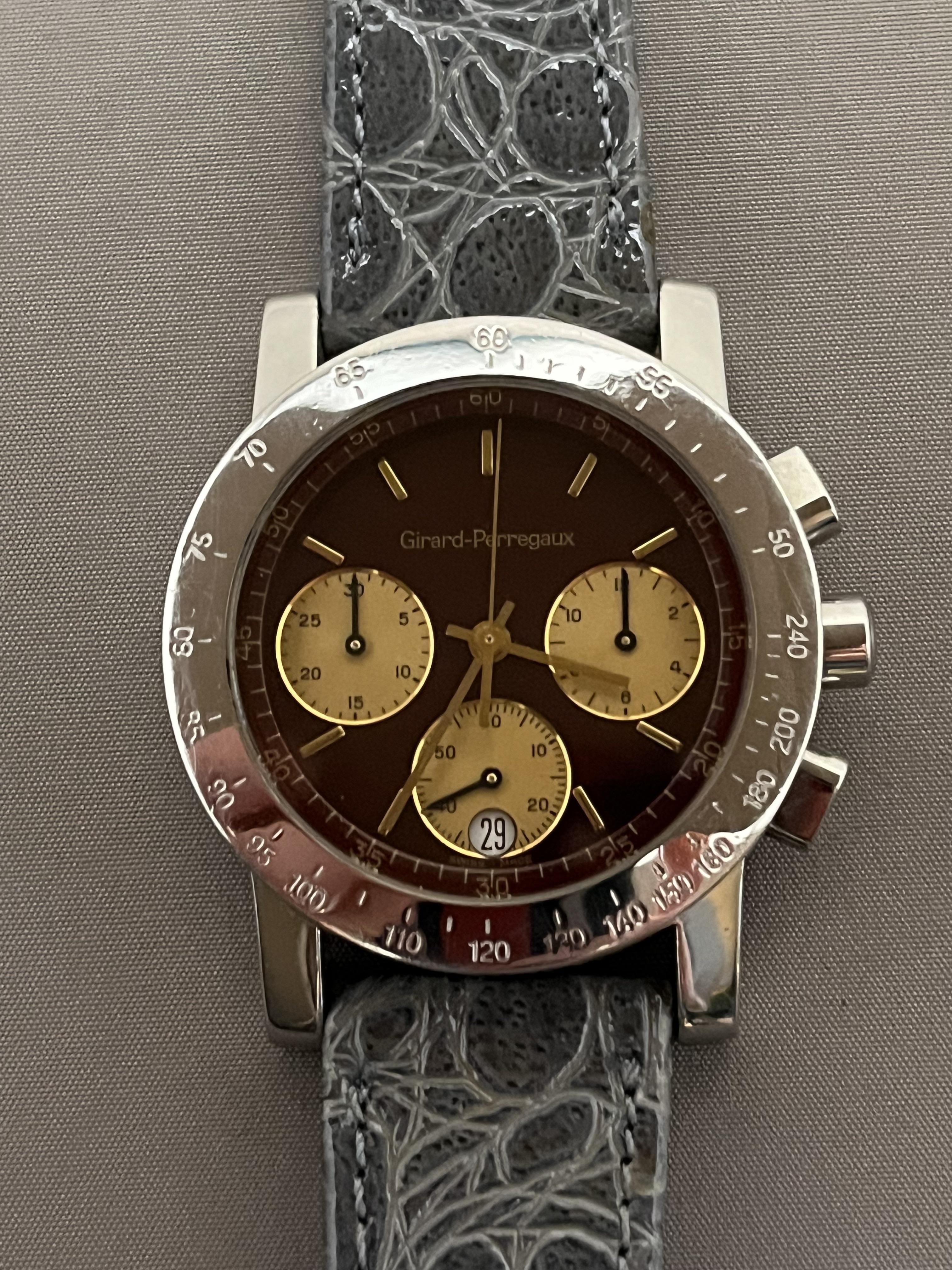 WTS Girard Perregaux 7700 Hybrid Mechanical Chronograph Rare