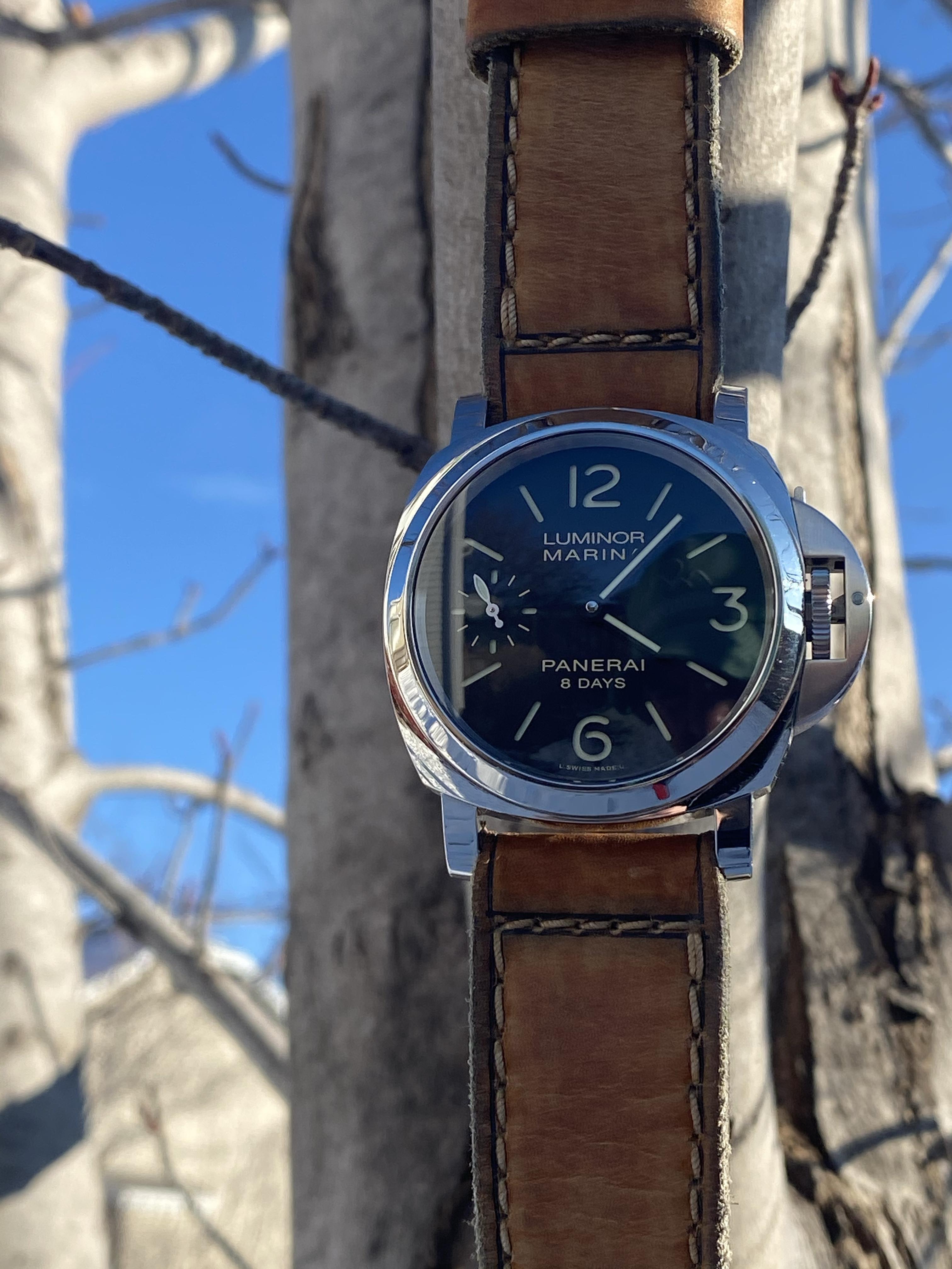 Panerai PAM 510 Sandwich Dial 44mm Luminor 8 days WatchCharts Marketplace